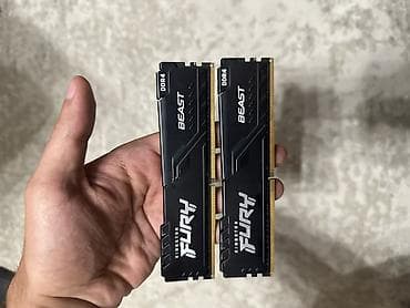 3ds max: Оперативная память Kingston FURY Beast DDR4 16 gb 2x8 в отличном — 3
