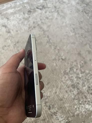 IPhone 16, Колдонулган, 128 ГБ, Ак, Каптама, 90 % — 3