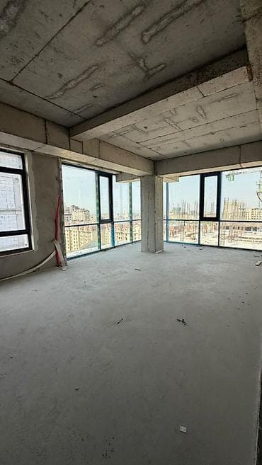14: 3 комнаты, 118 м², Асанбай мкр Элитка, 14 этаж, ПСО (под самоотделку) — 3
