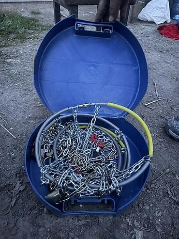 Новые Противоскользящие цепи на колеса (Snow Chain, тип KN) для