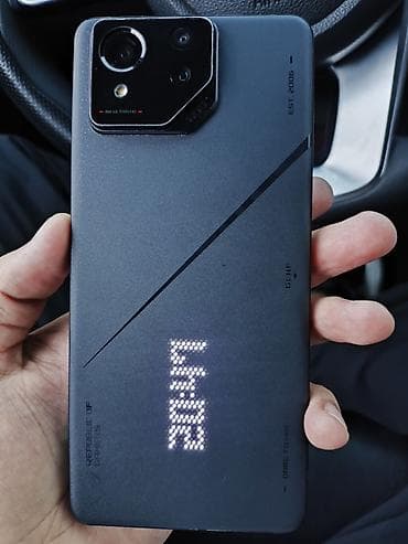 с интернетом: Asus ROG Phone 8 Pro, Б/у, 512 ГБ, цвет - Черный, 2 SIM — 1