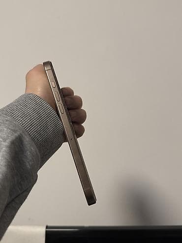 aifon se: IPhone 16 Pro Max, Б/у, 256 ГБ, Desert Titanium, Защитное стекло, Чехол, Коробка, 92 % — 4