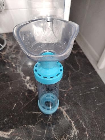 Ингалятор-спейсер с маской - Пластиковый спейсер для дозированных — 2