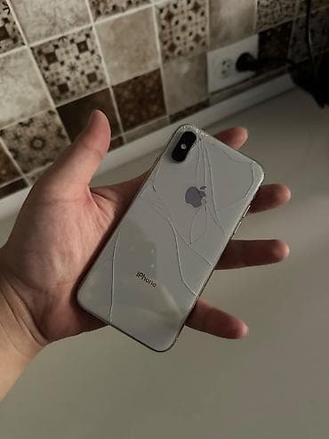 Техника и электроника: IPhone Xs, Б/у, 64 ГБ, Защитное стекло, Чехол — 1