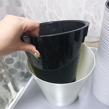 Горшок и кашпо для цветов. 20 см и 35 см — 3