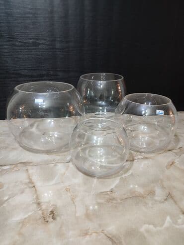 Новые круглые аквариумы на выбор. Объёмом от 3 до 12 л цены: Аквариум