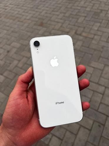 iphone xar: IPhone Xr, 64 ГБ, Белый, 78 % — 1