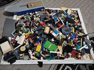 Строительный кирпич: Сборная россыпь деталей LEGO (оригинальные элементы разных серий) — 3