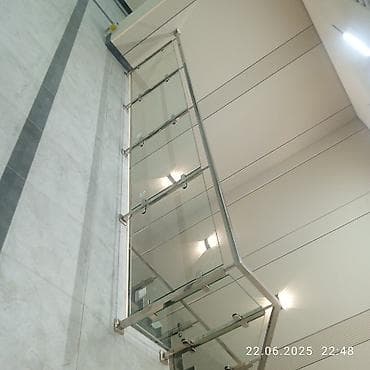 Перила и ограждения из нержавеющей стали и стекла - Изготовление и