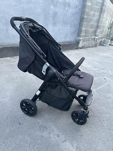 каляска для близнецов: Прогулочная коляска с большой корзиной и капюшоном Можно складывать — 2