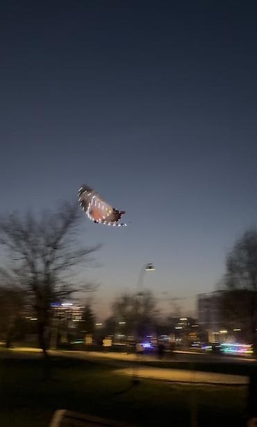 2jz ge: Летающая светодиодная бабочка — крупный радиоуправляемый орнитоптер — 3