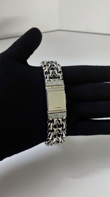 свадебные платья до колена: Браслет "Император" Серебро 925 проба В Наличии ✅ Вес 112 Грамм Длина — 10