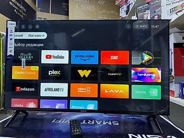 ТВ и видео: Телик Телевизоры YASIN 40E8000 smart tv с интернетом youtube 102 см — 2