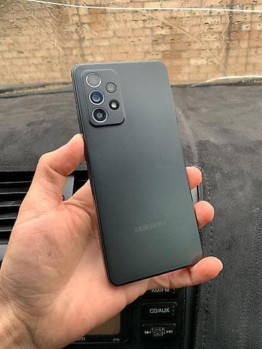 самсунг телефон а52: Samsung Galaxy A52, Б/у, 128 ГБ, цвет - Черный, 2 SIM — 3