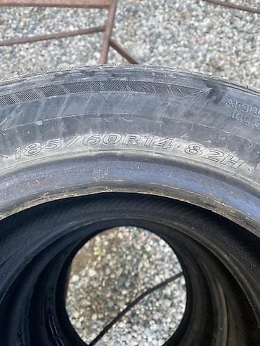 diski r19: Шины 185 / 60 / R 14, Лето, Б/у, Комплект, Легковые, Корея, Hankook — 3