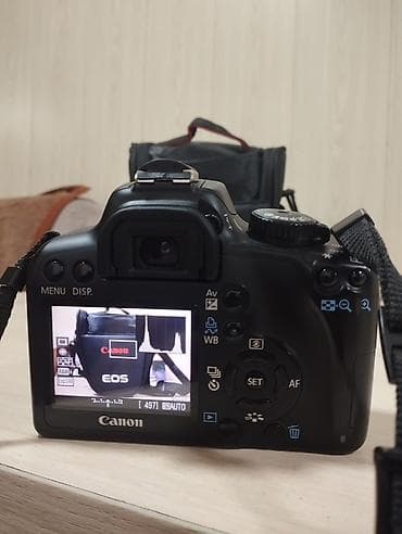 macbook pro: Зеркальная камера Canon EOS с комплектным зум-объективом Canon Zoom — 4