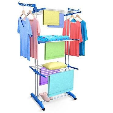 Представляем вам раскладывающуюся сушилку для одежды Three Layers of