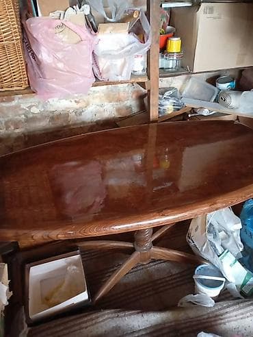 Столы для зала: Стол для зала, Новый, Не раскладной, Овальная — 1