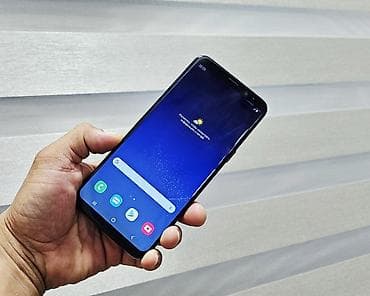 Техника жана электроника: Samsung Galaxy S8 Plus, Колдонулган, 64 ГБ, түсү - Кара, 2 SIM — 3