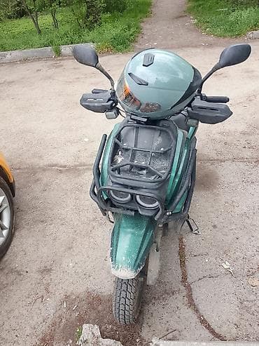 электро самока: Тип скутера 50 куб. см, Бензин, Б/у — 4