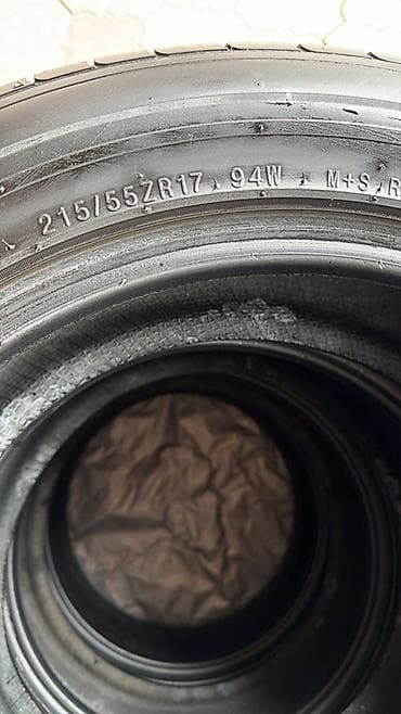 platinum: Шины 215 / 55 / R 17, Всесезонная, Б/у, Комплект, Легковые, Корея, Kumho — 2