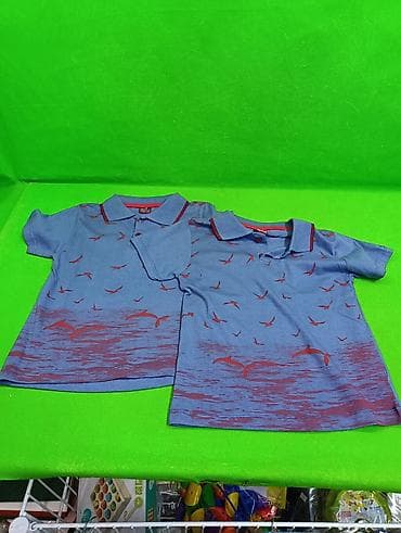 рубашка s: Футболка с воротником на мальчиков 6-8 лет в ассортименте👕 — 9