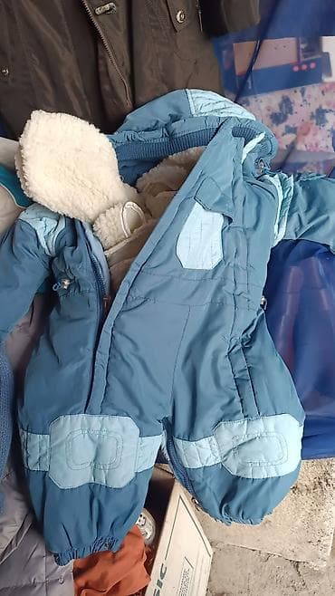 зимняя одежда бишкек: Комбинезоны на мальчика и девочек,б/у и новые — 3