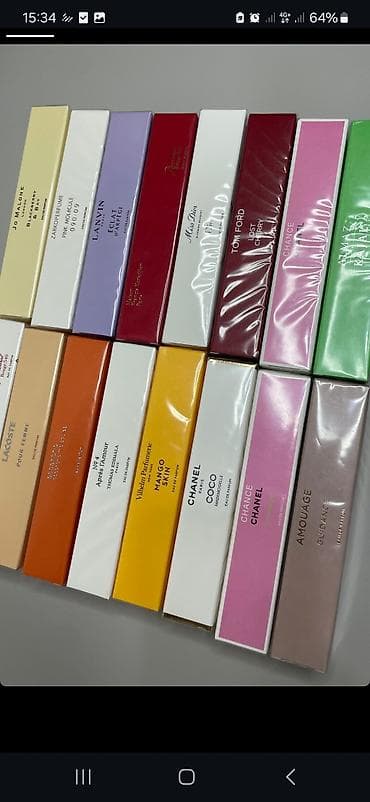 Францкзкие парфюмы 18мл. Парфюмерные стики/ручки-спреи (eau de parfum)