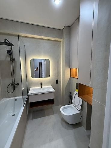 Батирлер: 1 бөлмө, 46 м², Элитка, 10 кабат, Дизайнердик ремонт — 4
