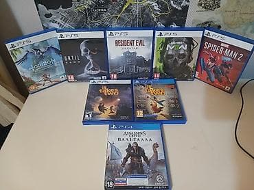 Диски PS5/PS4: - Resident Evil Requiem — 4800 - Marvel’s Spider‑Man 2 — 1