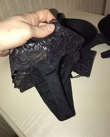 гелиевый: Комплект, Трусики, Бюстгальтер, Стринги, С пуш ап, С кружевом, Утягивающая модель — 10