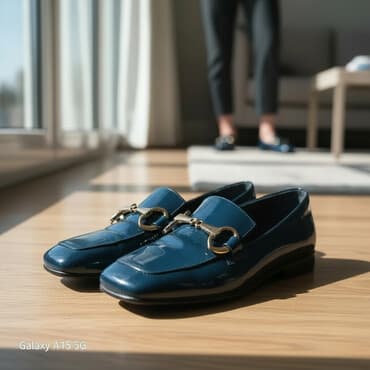 портфель для документов: Мужские туфли, 39, Новый, цвет - Зеленый, Платная доставка — 1