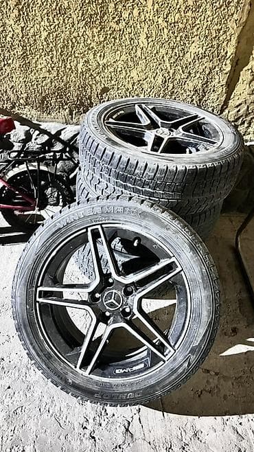 c max: Колеса в сборе 225 / 50 / R 17, Зима, Б/у, Комплект, Легковые, Литые, отверстий - 5 — 1