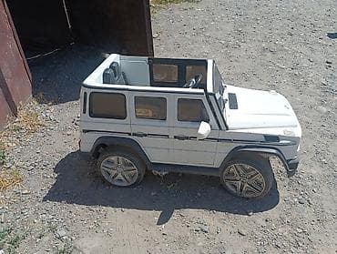 Детский транспорт: Детский электромобиль Mercedes-Benz G-класса AMG (лицензионный стиль) — 3