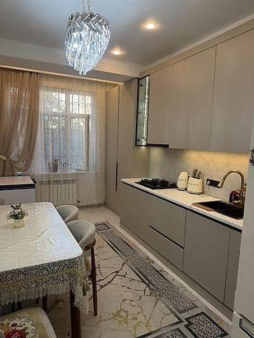 pro group: 3 комнаты, 80 м², Аламедин-1 мкр Элитка, 1 этаж, Дизайнерский ремонт — 2