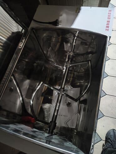 оборудование для производства пескоблока: Промышленная тестомешалка/миксер для густых масс. - Конструкция из — 2