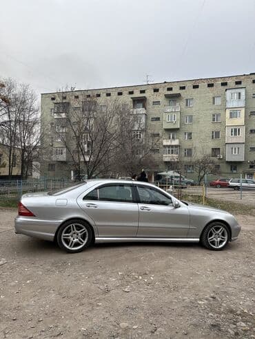 обмен авто с доплатой: Mercedes-Benz S-Class: 2001 г., 5.5 л, Типтроник, Бензиновая, Седан — 2