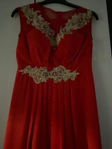 новогодние костюмы для детей на прокат в бишкеке: Вечернее платье, Длинная модель, Шифон, Камни, S — 2