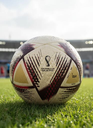 Продается мяч Al Hilm — модель финала Чемпионата мира FIFA 2022