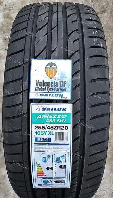 srv 3: Шины 255 / 45 / R 20, Лето, Новый, Комплект, Внедорожные (АТ/МТ), Sailun — 1