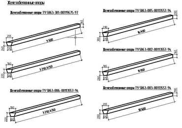 калийные удобрения: Продам опоры, столбы.

ЛЭП 10-110 КВ — 2