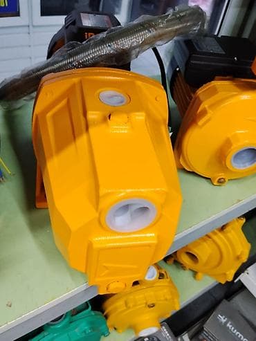 насосы помпы: Поверхностный центробежный насос (жёлтый корпус) - Тип: бытовой — 1