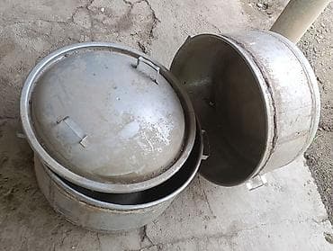 часы ролех: ПРОДАМ Большие НЕРЖАВЕЮЩИЕ кастрюли/баки с крышкой — набор из 3-х шт — 3