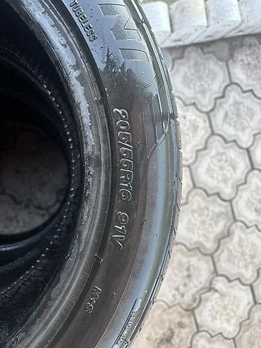 шина на прицеп: Комплект из 4 автомобильных шин 205/55 R16 91V. В идеальном состоянии — 3