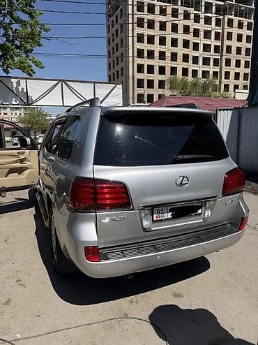 Транспорт: Lexus LX: 2008 г., 5.7 л, Автомат, Газ, Жол тандабас — 2