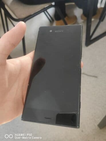 xs телефон: Sony Xperia Xz, Колдонулган, 64 ГБ, түсү - Кара, 2 SIM — 5