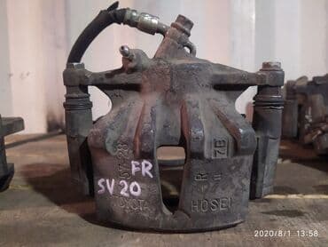 система форсунок: Toyota Camry SV20 Суппорт тормозной, Тойота Камри СВ20 супорт, супарт — 1