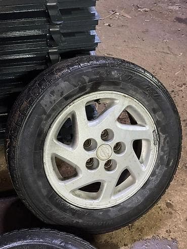 mazda mx 6: Колеса в сборе 185 / 65 / R 15, Зима, Комплект, Легковые, Литые, отверстий - 4 — 1