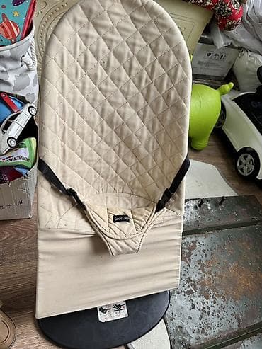 literide crocs: Детский шезлонг, Качалка, Железо, цвет - Бежевый — 1