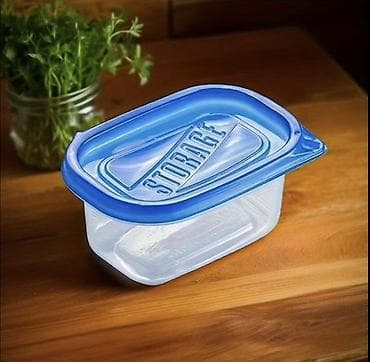 Үй жана бакча: Тамак-аш контейнери, түсү - Көк — 1